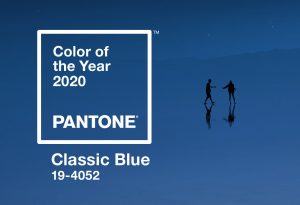 Pantone Classic Blue come colore dell’anno 2020